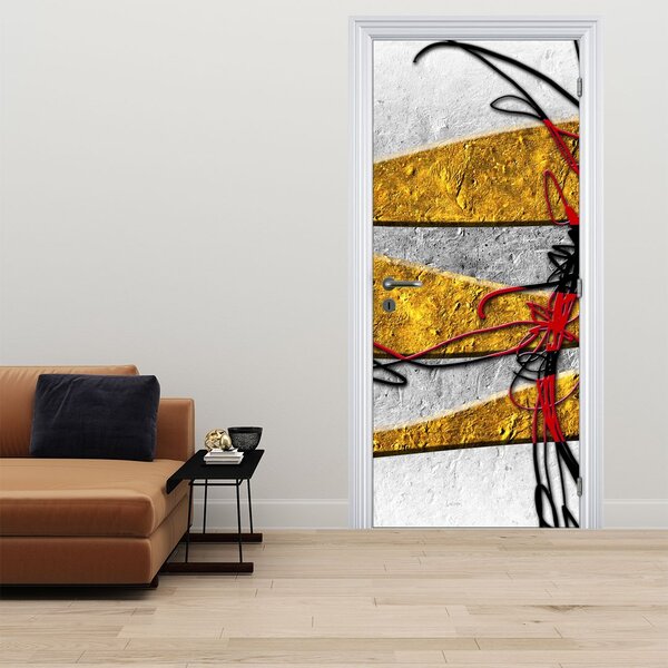 Foto tapeta za vrata - Apstrakcija (95x205cm)