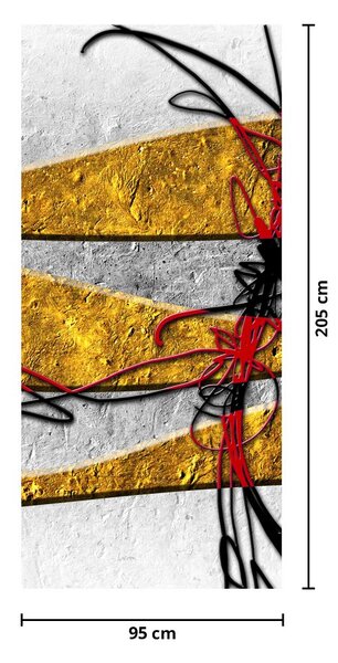 Foto tapeta za vrata - Apstrakcija (95x205cm)