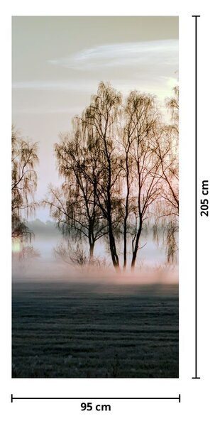 Foto tapeta za vrata - Prohladno jutro (95x205cm)