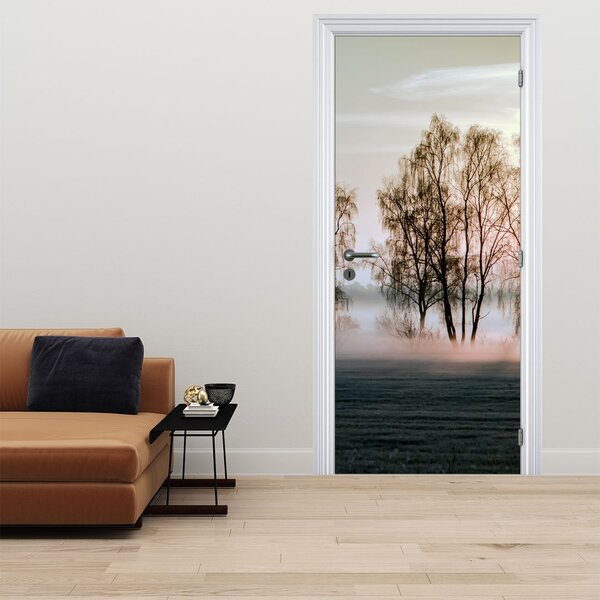Foto tapeta za vrata - Prohladno jutro (95x205cm)
