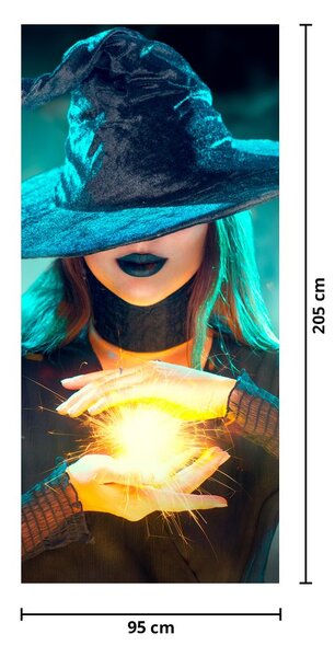 Foto tapeta za vrata - Vještica (95x205cm)