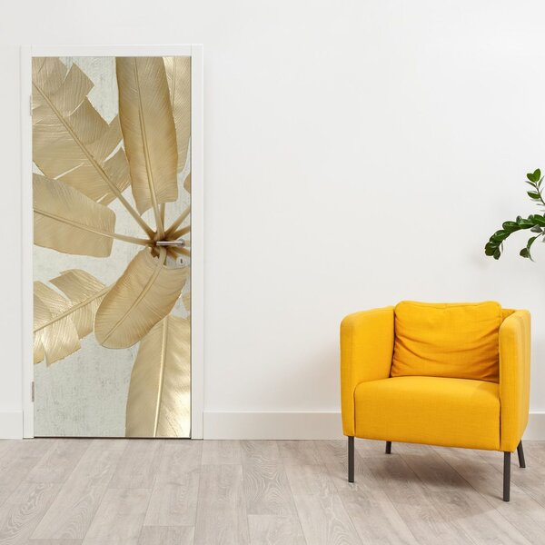 Foto tapeta za vrata - Palmino lišće (95x205cm)