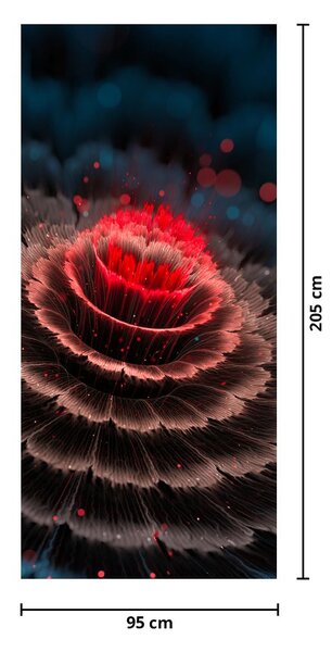 Foto tapeta za vrata - Apstrakcija (95x205cm)
