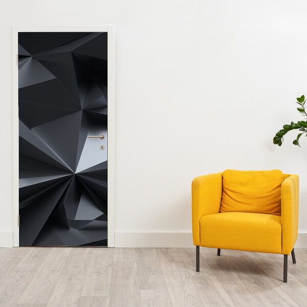 Foto tapeta za vrata - Geometrijska apstrakcija (95x205cm)