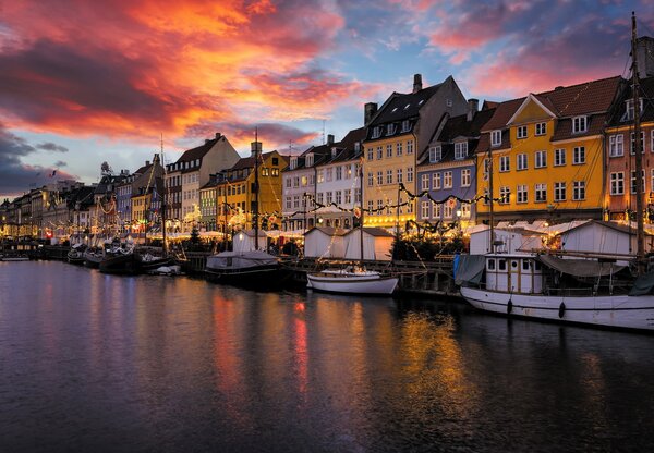 Foto tapeta - Kopenhagen (147x102 cm)