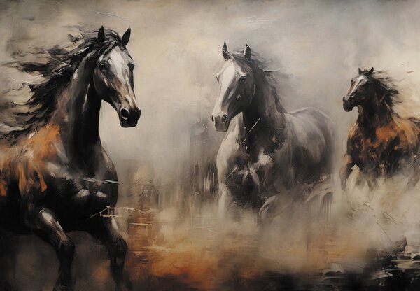 Foto tapeta - Konji II. (147x102 cm)
