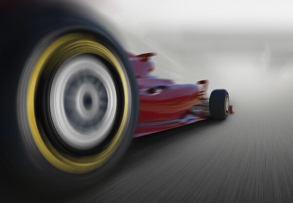 Foto tapeta - Trkaća formula (147x102 cm)