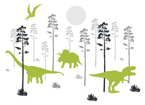 Foto tapeta - Dinosauri (147x102 cm)
