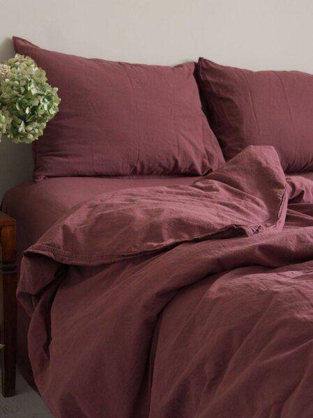 Posteljina Ephesus Raspberry Pamuk 200x220