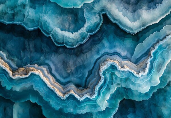 Foto tapeta - Detalj akvamarina (147x102 cm)
