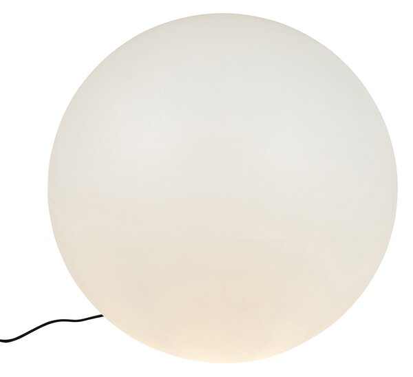 Moderna vanjska svjetiljka bijela 77 cm IP65 - Nura
