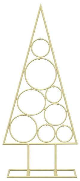Metalna božićna jelka KUOPIO 60 cm Čelik Zlatno - 60 cm Zlatno