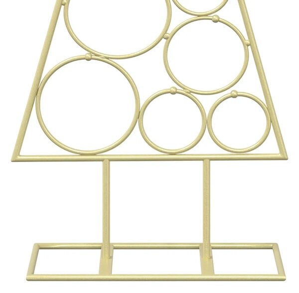 Metalna božićna jelka KUOPIO 60 cm Čelik Zlatno - 60 cm Zlatno