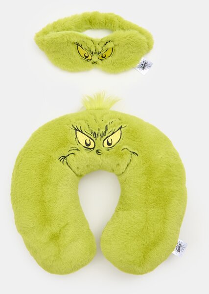 Sinsay - Putni jastuk i maska za oči Grinch