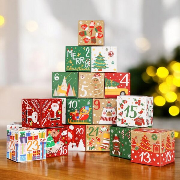 Adventski kalendar BOXMAS DIY, 24 kutijica
