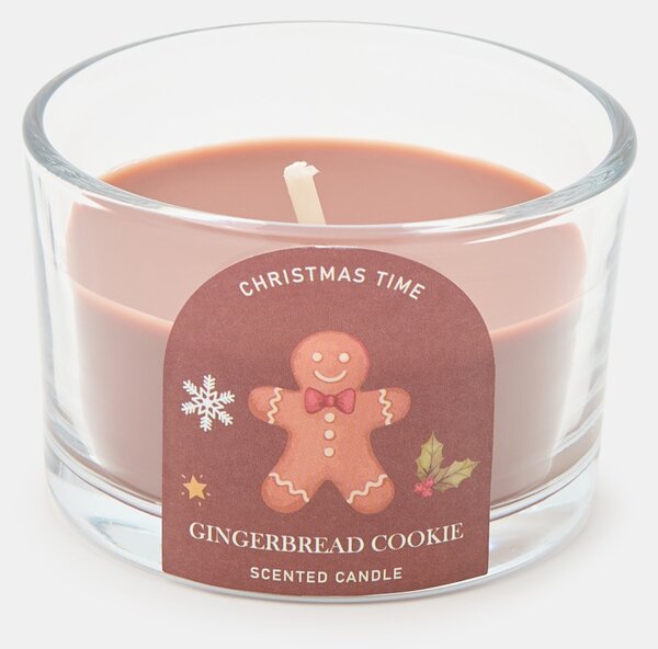 Sinsay - Božićna mirisna svijeća s printom medenjaka Gingerbread