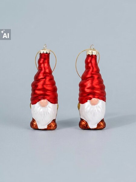 Sinsay - Božićne kuglice u obliku patuljaka 2 pack