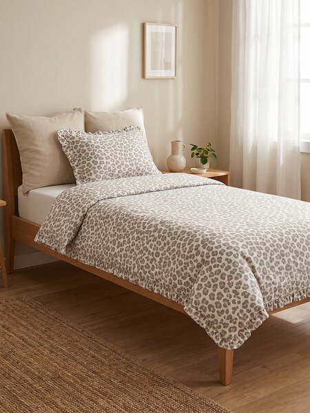 Sinsay - Set posteljine s leopard uzorkom i volanima