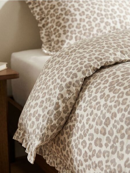 Sinsay - Set posteljine s leopard uzorkom i volanima