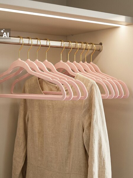 Sinsay - Vješalice s baršunastom završnom obradom 10 pack