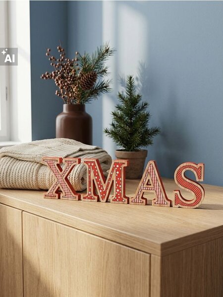 Sinsay - Stojeća božićna dekoracija s natpisom Xmas