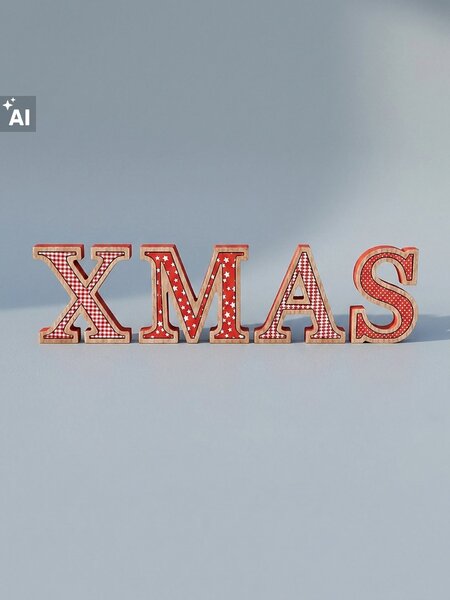 Sinsay - Stojeća božićna dekoracija s natpisom Xmas