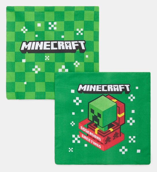 Sinsay - Set ukrasnih jastučnica s božićnim motivom Minecraft