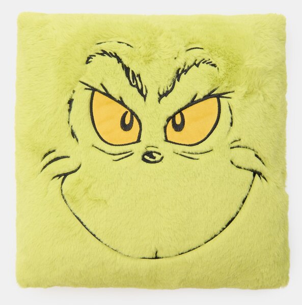 Sinsay - Krzneni ukrasni jastuk s božićnim motivom Grinch