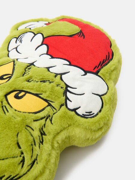 Sinsay - Krzneni ukrasni jastuk s božićnim motivom Grinch