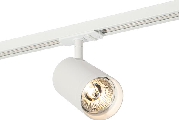 Moderni reflektor bijeli za 1-fazni sustav tračnica 70 mm - Iconic Jeana Luxe