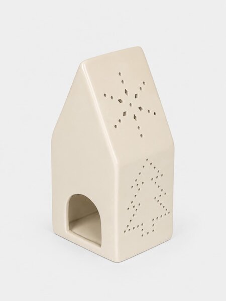 Sinsay - Božićni svijećnjak za tealight svijeću u obliku kućice