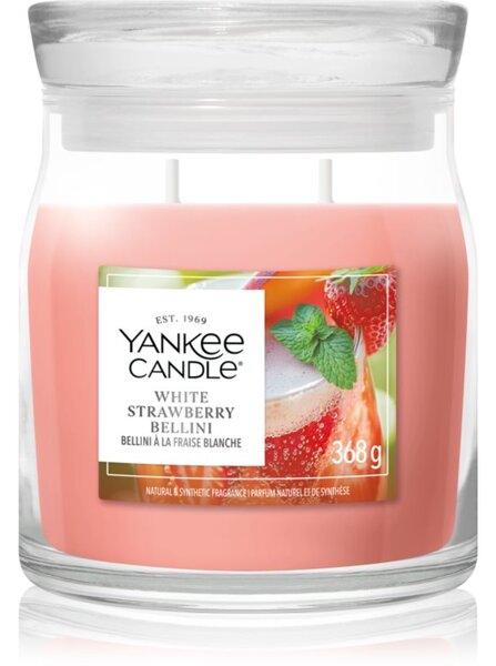 Yankee Candle White Strawberry Bellini mirisna svijeća 368 g