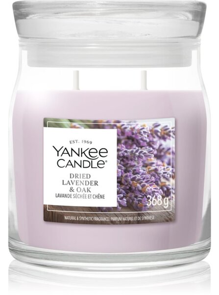 Yankee Candle Dried Lavender & Oak mirisna svijeća 368 g
