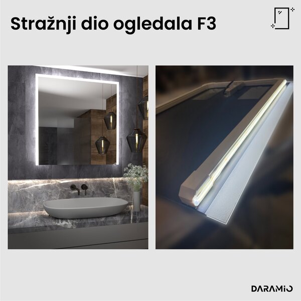 Ogledalo s LED rasvjetom F3