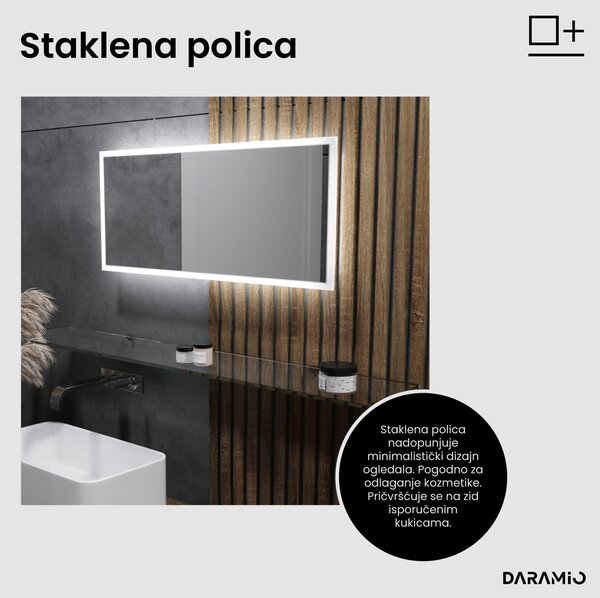 Ogledalo s LED rasvjetom F1