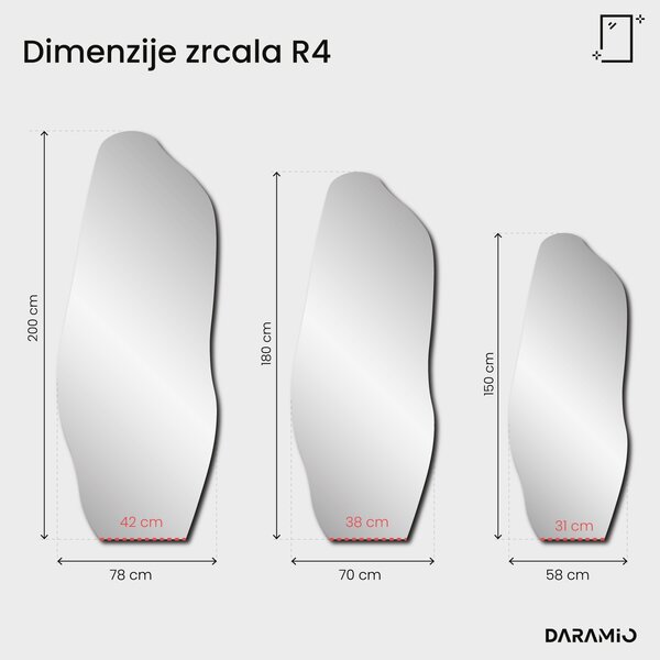Ogledalo Pure R4