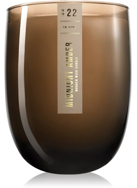 DW Home Wooden Wick Candles Midnight Amber mirisna svijeća 488 g