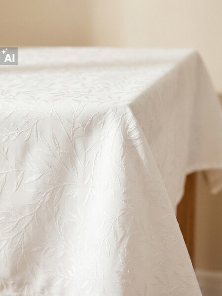 Sinsay - Božićni satenski stolnjak sa žakardnim uzorkom