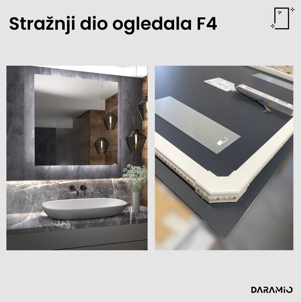 Ogledalo s LED rasvjetom F4