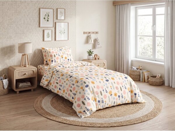 Posteljina od Renforcé pamuka FLORI DREAM šarena Dimenzije posteljine: 70 x 90 cm | 140 x 200 cm