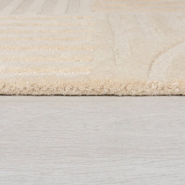 Bež vuneni tepih Flair Rugs Zen Garden, 160 x 230 cm
