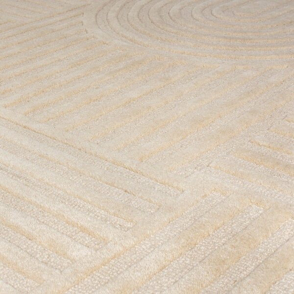 Bež vuneni tepih Flair Rugs Zen Garden, 160 x 230 cm