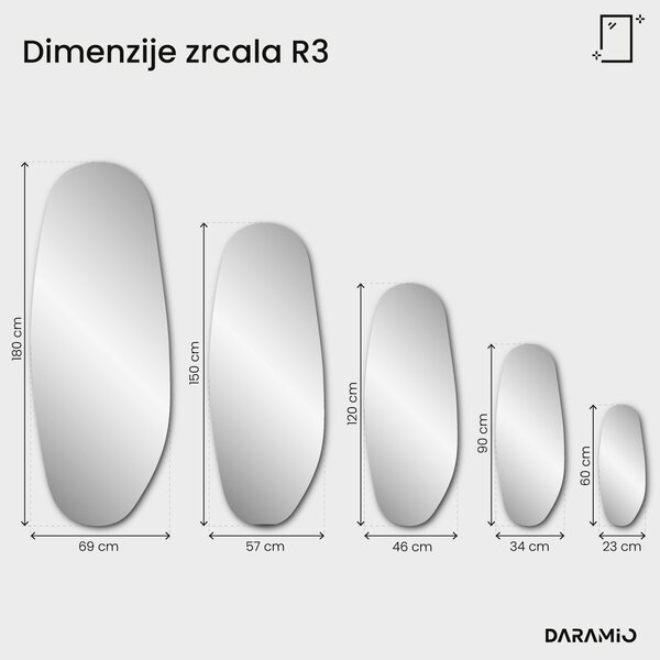 Ogledalo Pure R3