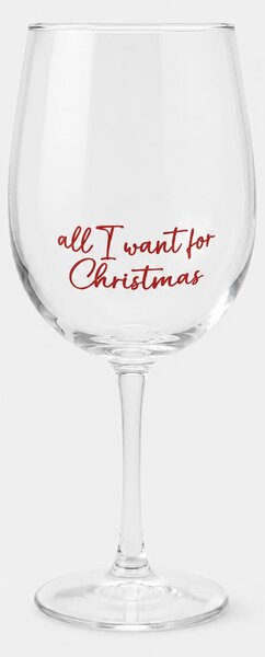 Sinsay - Božićna čaša s natpisom all I want for Christmas