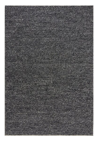 Tamno sivi vuneni tepih Flair Rugs Minerals, 120 x 170 cm