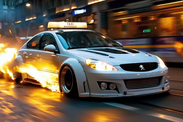 Slika Taksi Peugeot