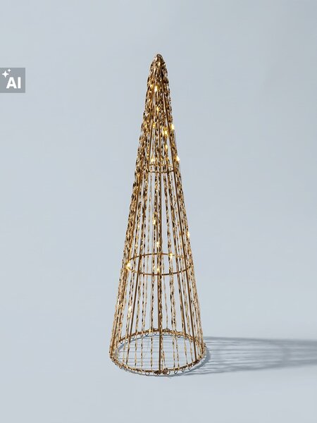 Sinsay - LED lampa u obliku božićnog drvca