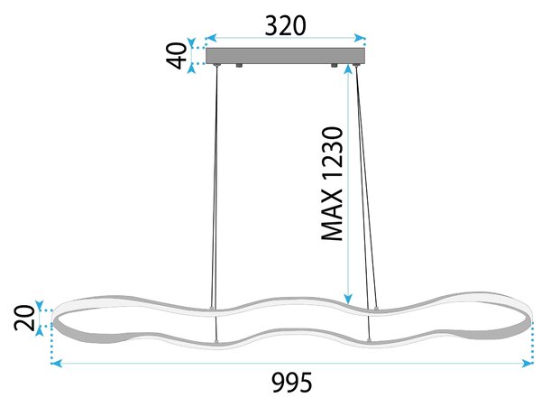 LED svijetiljka LHJ028-CP GOLD