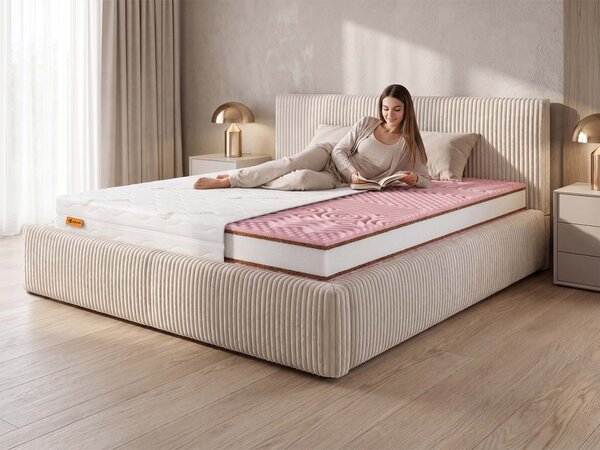 Wilsondo Pjenasti madrac s kokosom Pinkcoco Plus 80x200x20 - Aloe Vera navlaka