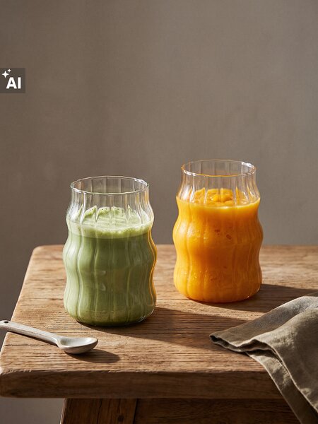 Sinsay - Rebraste čaše, 2 komada